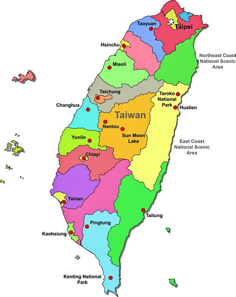 Taiwan, Region 